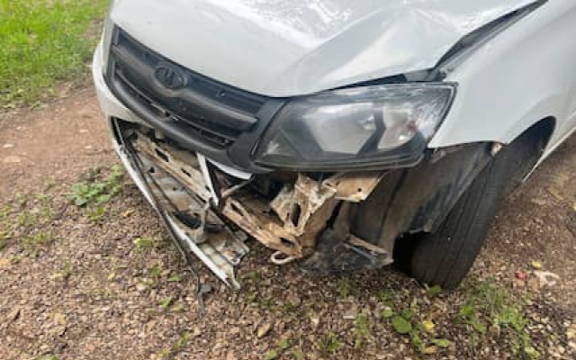 Автомобиль после ДТП